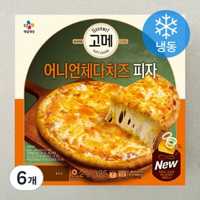 고메 어니언체다치즈 피자 (냉동), 325g, 6개