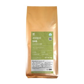 1킬로커피 싱글오리진 과테말라 SHB, 1kg, 1개, 홀빈(분쇄안함)