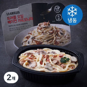 라그릴리아 트러플 오일 베이컨 까르보나라 (냉동), 356g, 2개