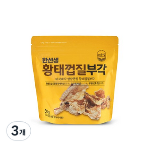 채곡당 한선생 황태껍질부각, 30g, 3개