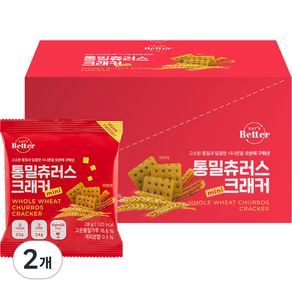 잇츠베러 통밀츄러스 크래커 미니, 280g, 2개