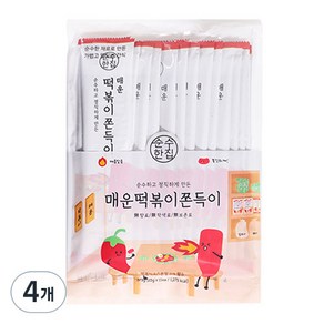 순수한집 매운 떡볶이 쫀득이 15p