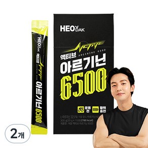 허닭 액티브 아르기닌 6500 15p, 300g, 2개