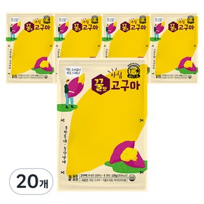 아침 통고구마, 120g, 20개