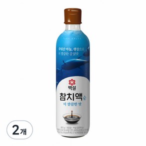 백설 참치액 순 더 깔끔한 맛, 900g, 2개