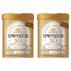 임페리얼XO 분유 2단계, 800g, 2개