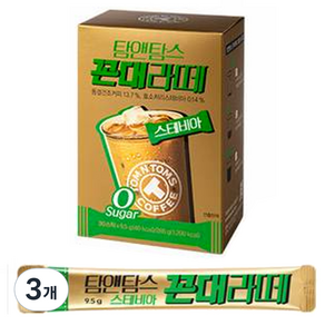 탐앤탐스 꼰대라떼 스테비아 커피믹스 285g