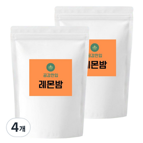 공감한입 레몬밤 건잎, 300g, 4개