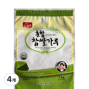 청은 혼합 찹쌀가루