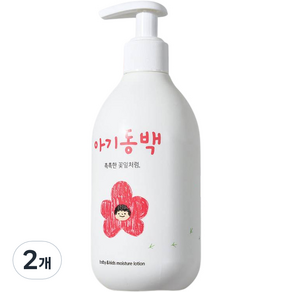 아기동백 모이스처 고보습 유아로션, 2개, 300ml