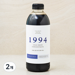 1994 콜드브루 원액 케냐 액상커피, 1000ml, 2개