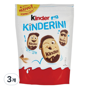 킨더 킨더리니 비스킷 아침식사대용 쿠키, 250g, 3개