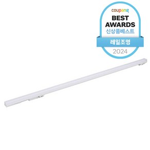 엘포스 LED TS-LINE 레일조명 주광색 30W 1200mm, 화이트(바디) + 주광색(전구), 1개