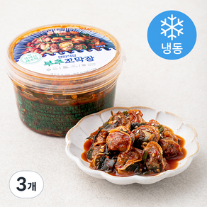 연안식당 부추꼬막장 (냉동), 150g, 3개