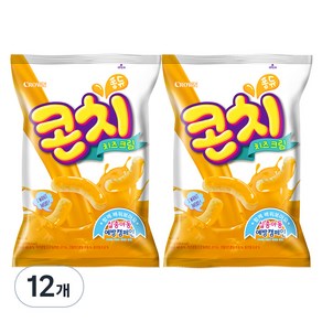 콘치 치즈크림, 110g, 12개