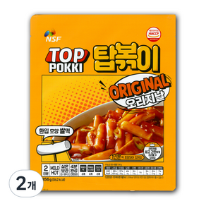 탑볶이 오리지널, 356g, 2개