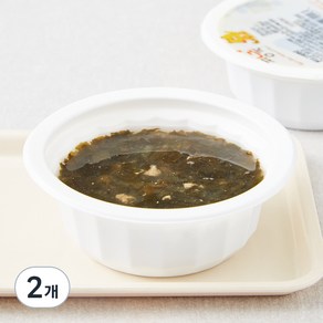 짱죽 이유식 한우소고기미역국12개월부터, 혼합맛(한우소고기/미역), 170g, 2개