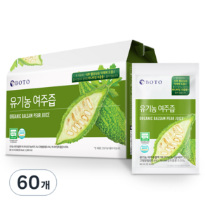 보뚜 유기농 여주즙, 60개, 80ml