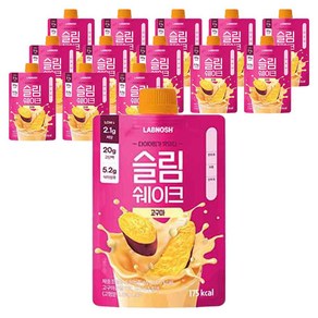 랩노쉬 슬림쉐이크 고구마, 45g, 14개