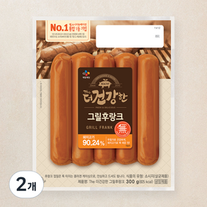 더건강한 그릴후랑크, 300g, 2개