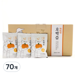 청진담 예뻐져라 호박즙, 70개, 100ml