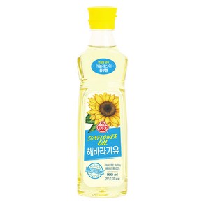 오뚜기 해바라기유, 900ml, 1개