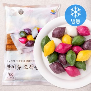 핫이슈 오색송편 (냉동) 1kg