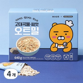 헤이오트 카카오프렌즈 고대곡물 씨앗 오트밀 20p