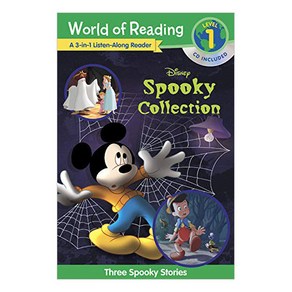 Wold of Reading Level 1 A 3-in-1 Listen-Along Reade : Disney Spooky Collection, DisneyPess