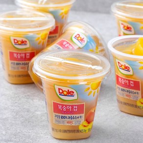 Dole 후룻컵 복숭아컵