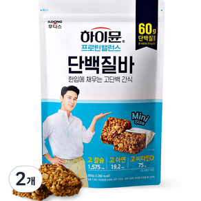 하이뮨 프로틴 밸런스 단백질바, 300g, 2개