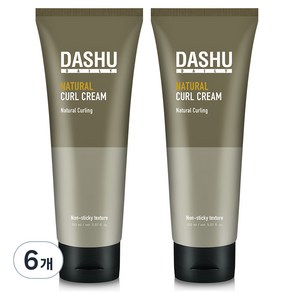 다슈 데일리 내추럴 컬 크림, 150ml, 6개