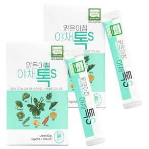 산마을 맑은아침 야채톡S 15p, 15g, 2개