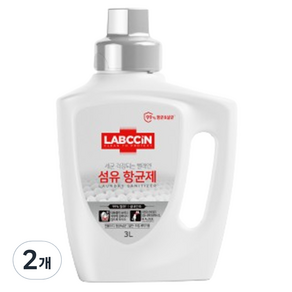 랩신 섬유항균제 파인향 본품, 3L, 2개