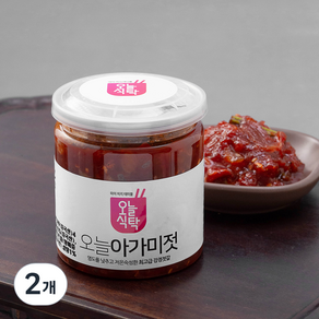 오늘식탁 강경 아가미젓, 250g, 2개