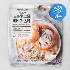 애슐리 봉골레 크림 빠네 파스타 1인분 (냉동), 1개, 756g