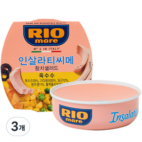 리오마레 인살라티씨메 참치 샐러드 옥수수, 160g, 3개