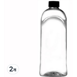 PET 밀폐용기 꿀병, 510ml, 2개