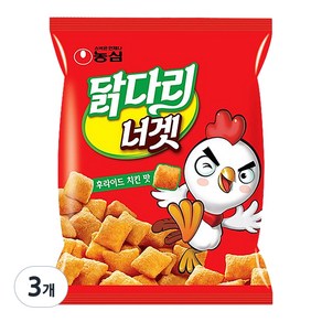 농심닭다리 너겟 후라이드 치킨맛, 130g, 3개