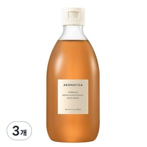 아로마티카 임브레이스 바디워시 네롤리 앤 패츌리, 300ml, 3개