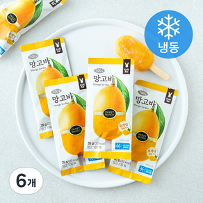 프룻바 망고바 (냉동), 35g, 6개, 5개입