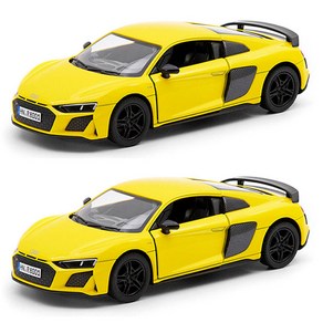 킨스마트 아우디 R8 COUPE 1:36 다이캐스트카 2p, 랜덤발송, 1개