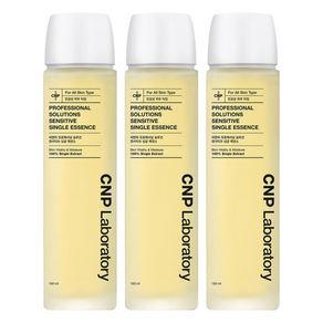 CNP차앤박 프로페셔널 솔루션 센서티브 싱글 에센스, 150ml, 3개