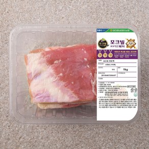 농협 포크빌 한돈 삼겹살 수육용, 1kg, 1개