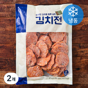 요리가맛있다 김치전 (냉동), 1kg, 2개