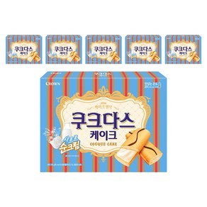 쿠크다스 케이크, 154g, 6개