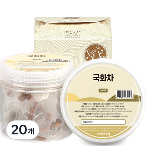 단심 국화차 선물박스 골드, 0.6g, 10개입, 2개