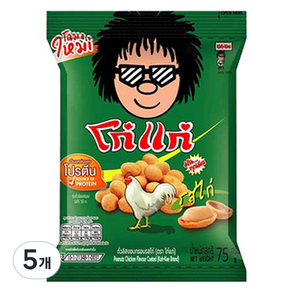 코케 치킨 플레이버 땅콩과자, 5개, 75g