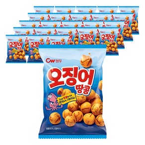 청우 오징어땅콩, 90g, 24개