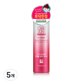 케어존 닥터솔루션 아큐어 트러블 진정 미스트, 170ml, 5개